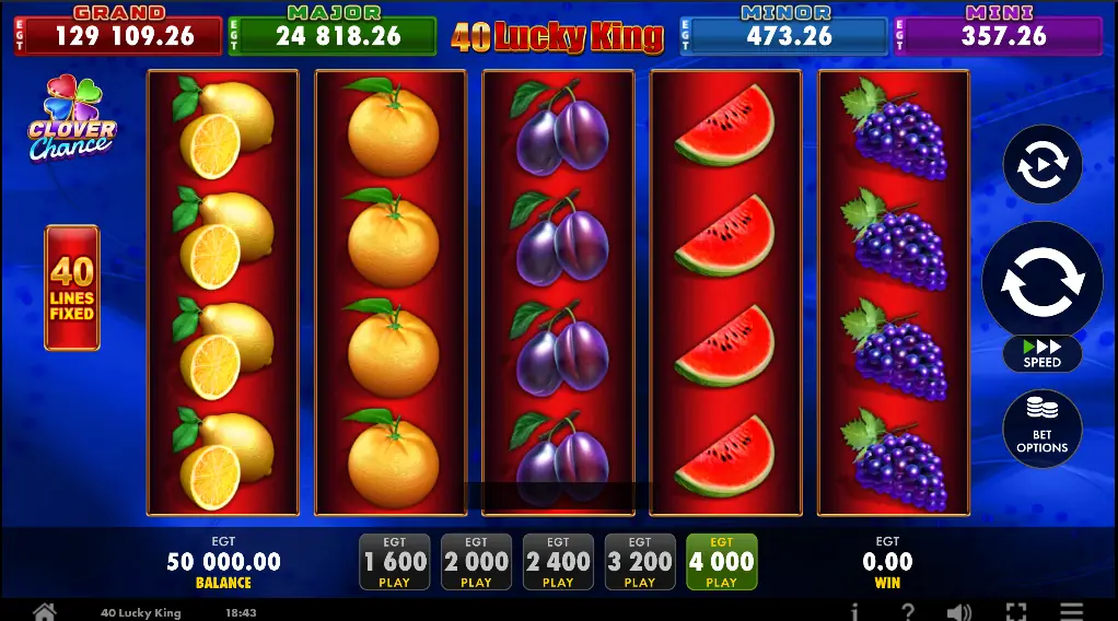 40 Lucky King Slot