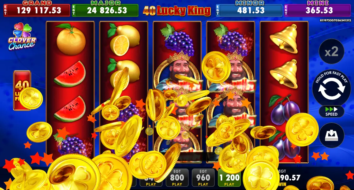 Recursos Lucky King Slot